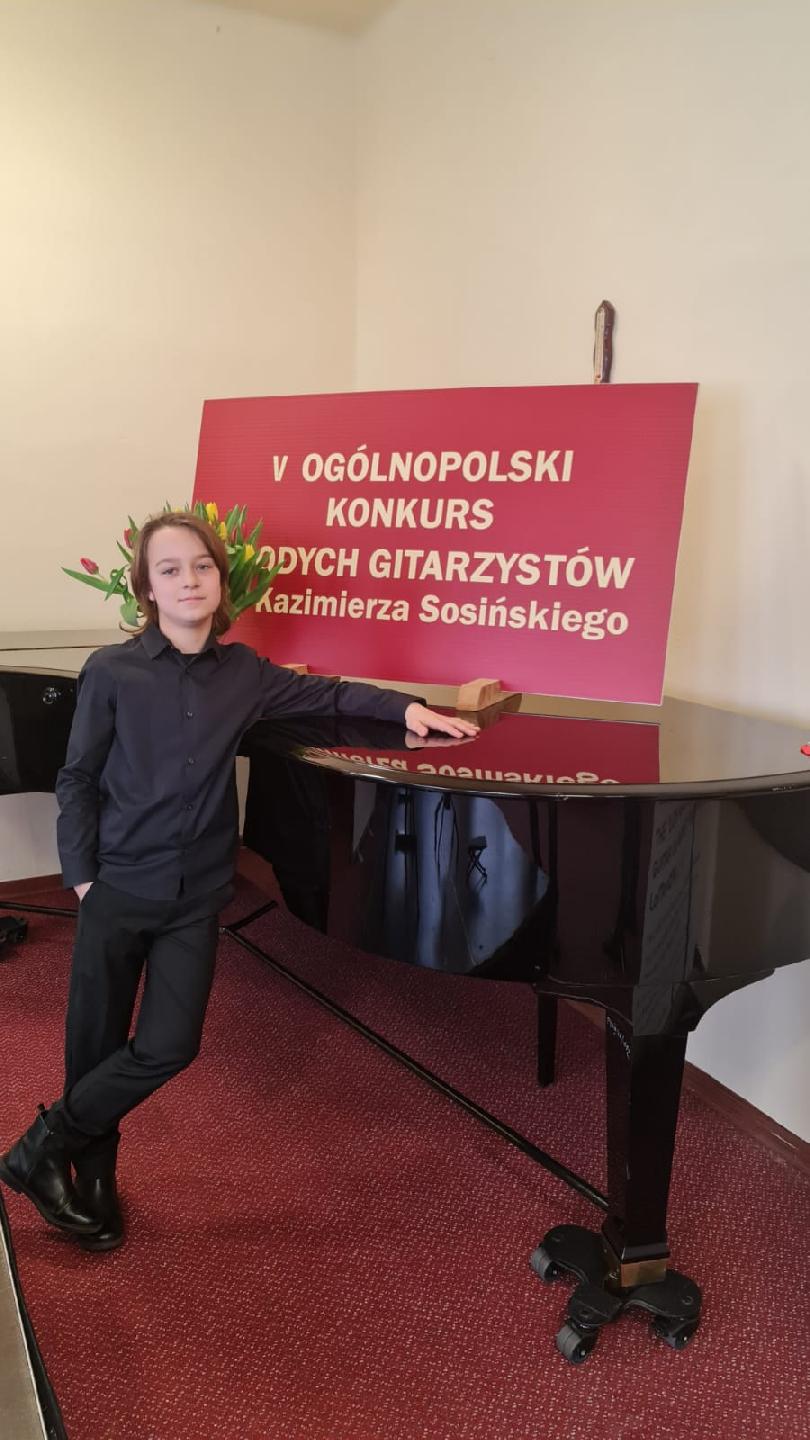 V Ogólnopolski Konkurs Młodych Gitarzystów im. K. Sosińskiego w Łodzi 1 IV 2023