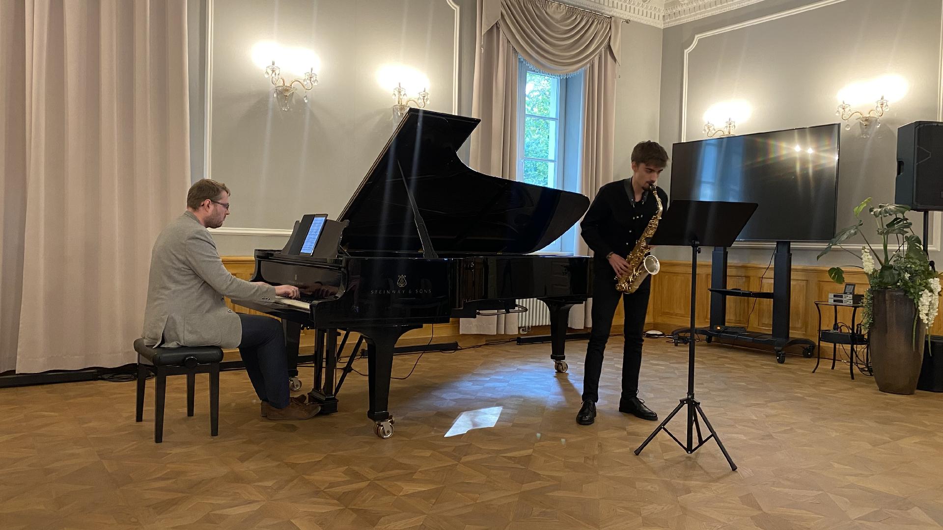 Koncert studentów klasy saksofonu z AM w Poznaniu 1 VI 2023